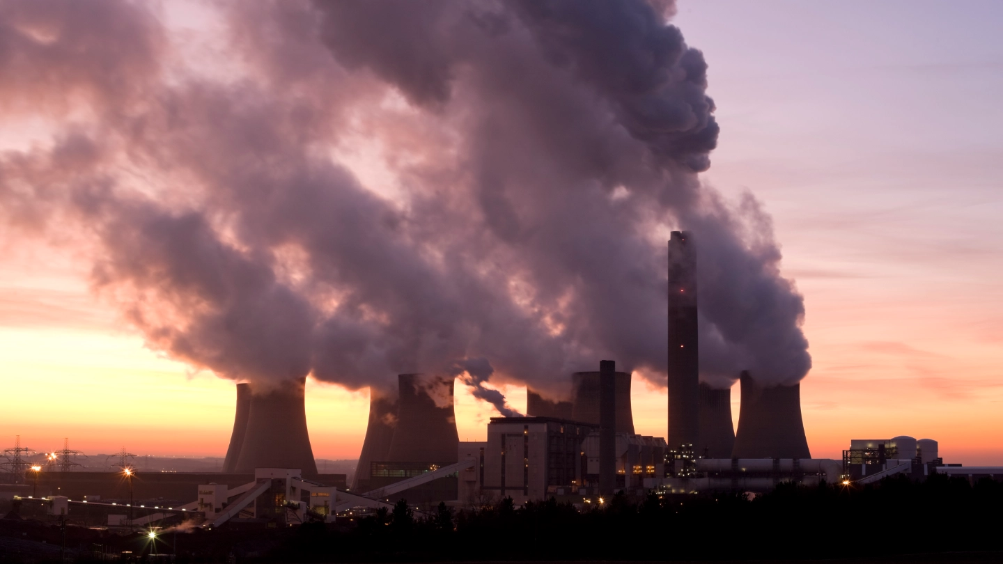 Coal fuelled power station Coal fuelled power station