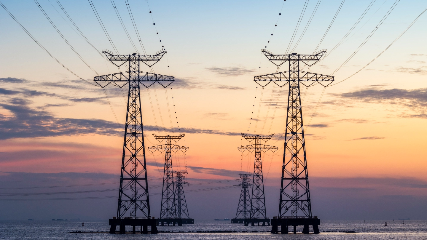 off-shore grid powerlines off-shore grid powerlines